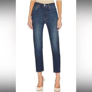 Re/Done Originals 90s High Rise Ankle Crop Jean